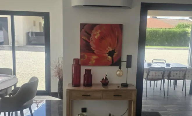Installation Toshiba HAORI , Bourgoin-Jallieu, Ets Laurent Mathieu