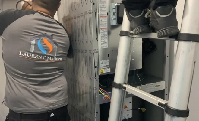 Installation de Pompe à Chaleur à Sainte-Blandine, Bourgoin-Jallieu, Ets Laurent Mathieu